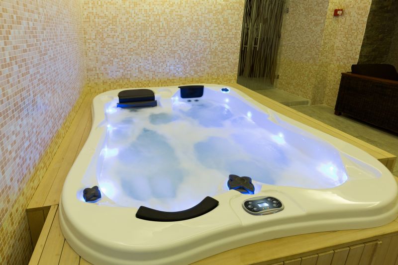 Spa-Style Tub Area